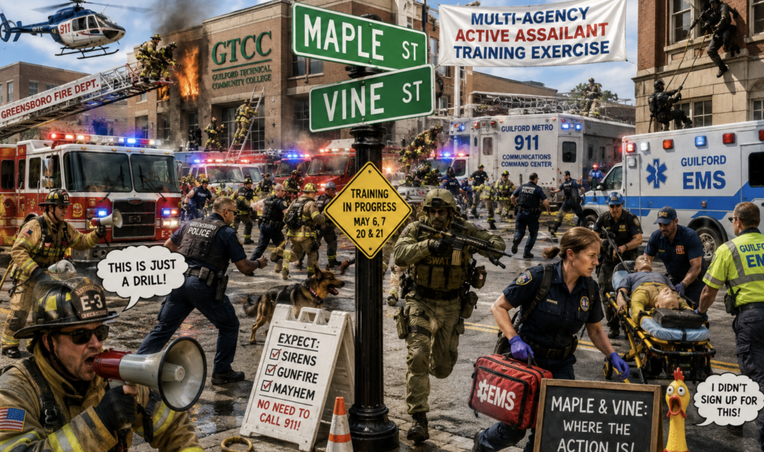 Ignore The Sirens, Gunshots And Mayhem Near Maple And Vine This Month