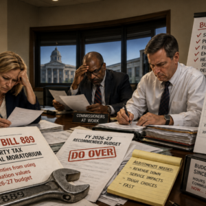 County Hustles To Throw Together Last-Minute ‘Do Over’ Budget
