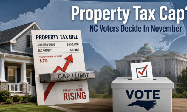 Property Tax Cap Amendment Will Go Before NC Voters In November
