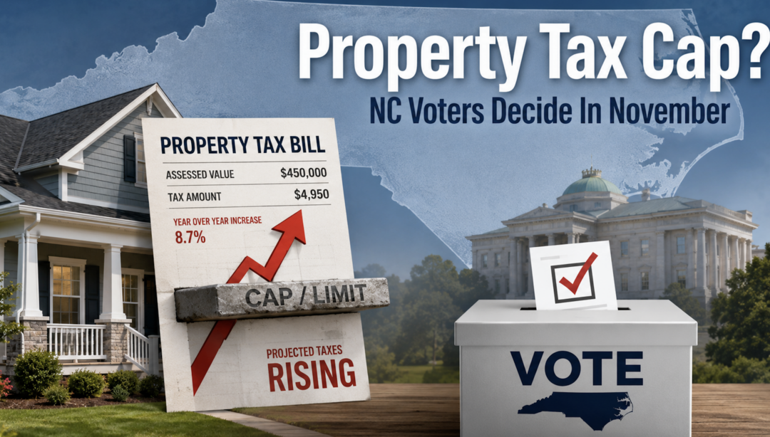Property Tax Cap Amendment Will Go Before NC Voters In November