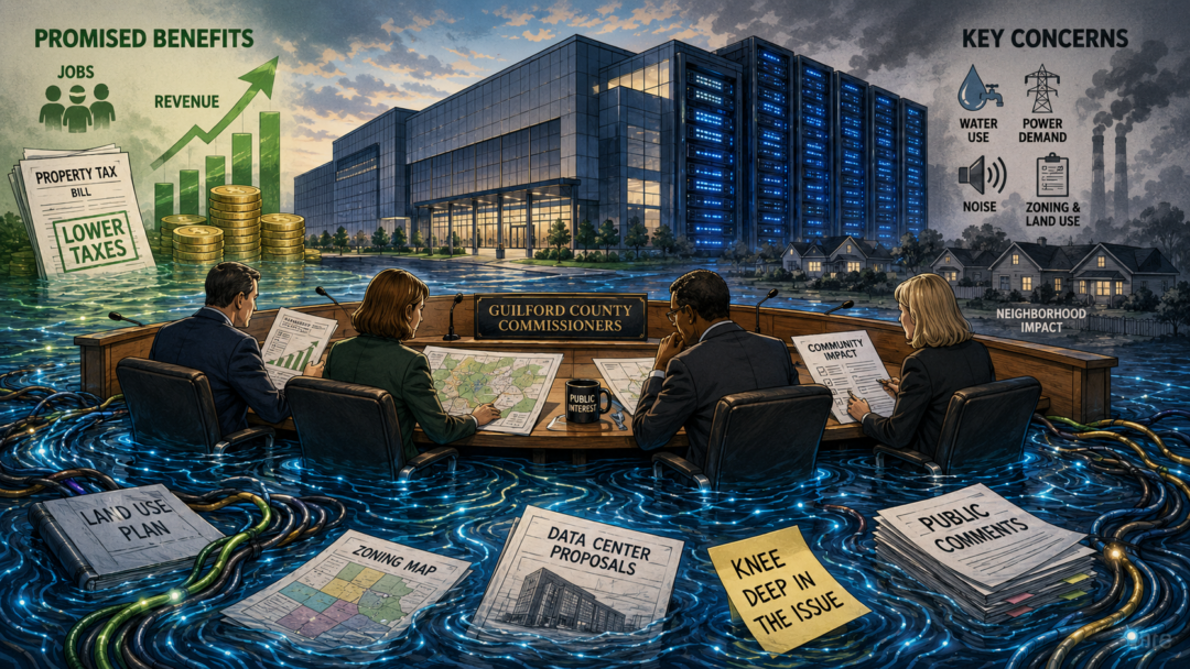 County Commissioners Also Getting Knee Deep In Data Center Debate