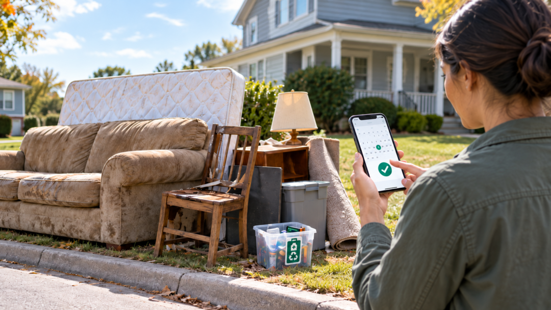Greensboro Says RSVP For Bulk Trash And Take Batteries To Patterson Street