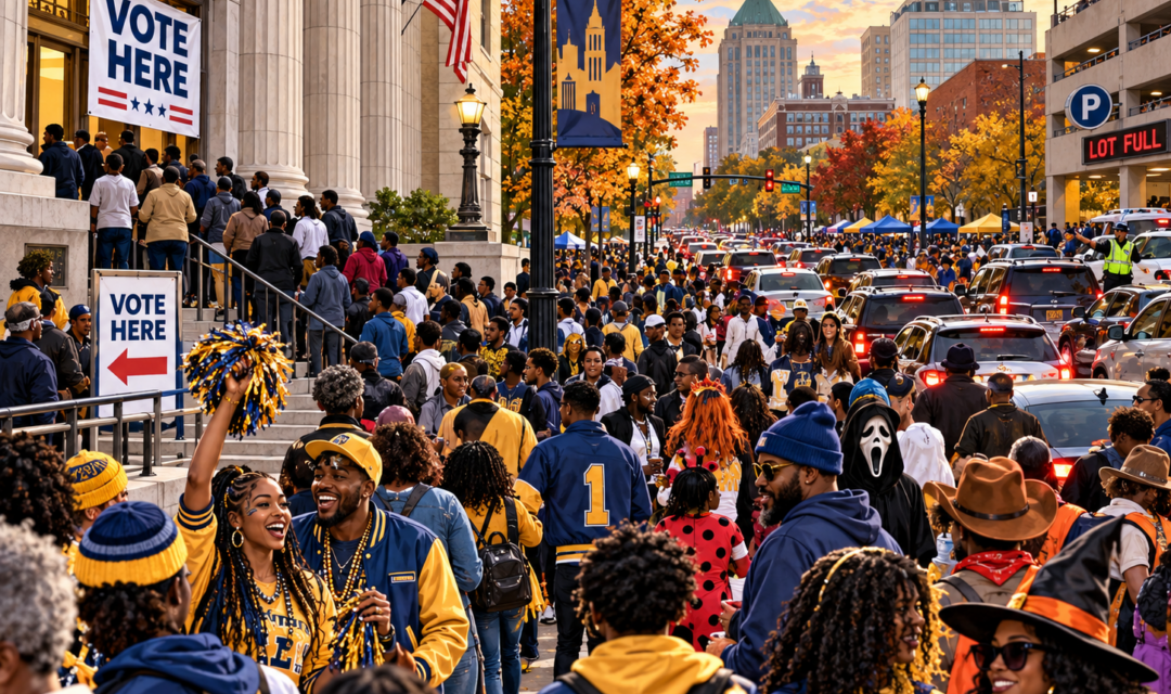 You Might Not Want To Early Vote At The Old County Court House Oct. 31