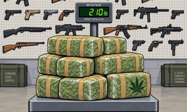 GPD Seizes Over 200 Pounds Of Weed And 19 Guns