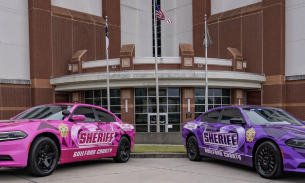 Sheriff’s Cars Go Pink And Purple For Two Important Causes